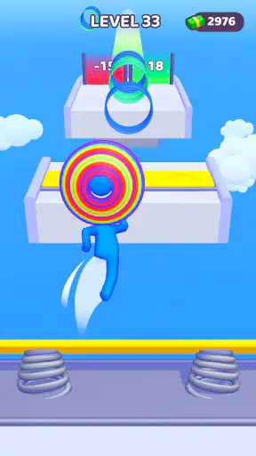 רוץ ואסוף :Layer Man 3D screenshot