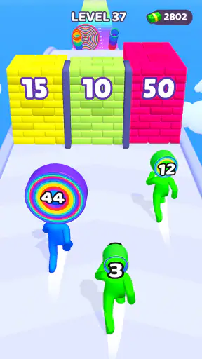 רוץ ואסוף :Layer Man 3D screenshot