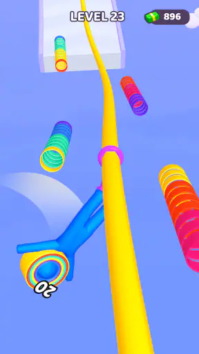 רוץ ואסוף :Layer Man 3D screenshot