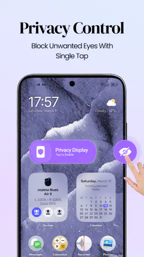 שומר מסך - תצוגת פרטיות screenshot