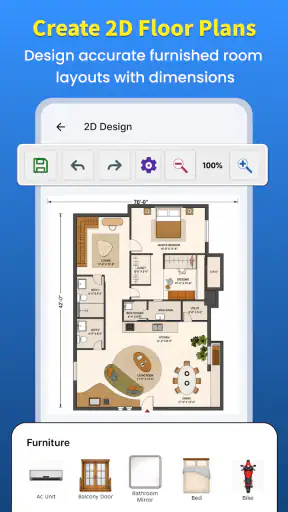 תוכנית עיצוב בית תלת מימדית screenshot