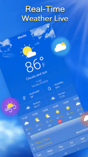 স্থানীয় আবহাওয়ার পূর্বাভাস screenshot