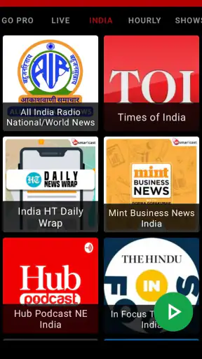 1 Radio - News Podcasts + Live screenshot