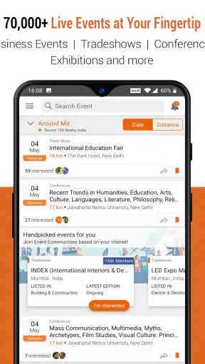 10times- Find Events & Network screenshot