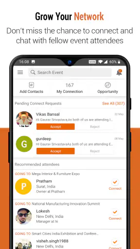 10times- Find Events & Network screenshot