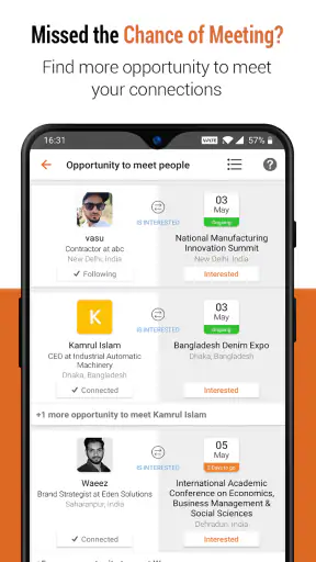 10times- Find Events & Network screenshot