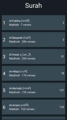 15 Lines Hefz/ Hafezi Quran screenshot