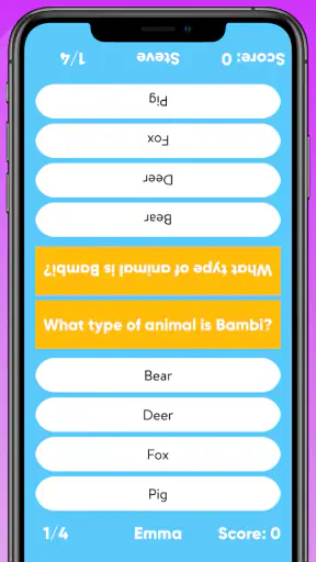2 Player Quiz screenshot