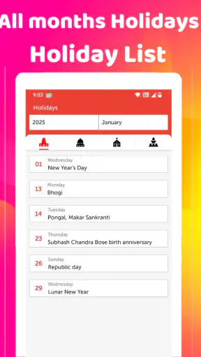 2026 कैलेंडर - राशिफल screenshot