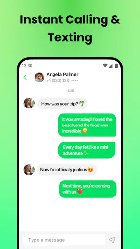 2nd Phone: SMS, Call, Verify screenshot