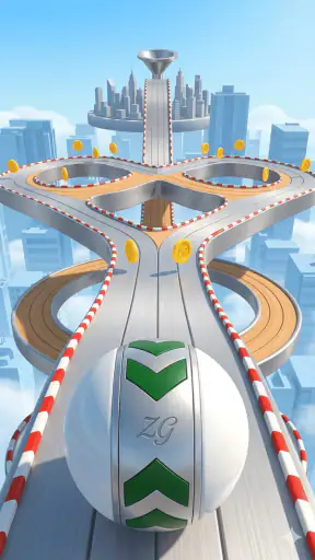 3D बॉल रन: एक रोमांचक खेल screenshot