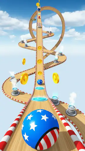 3D बॉल रन: एक रोमांचक खेल screenshot