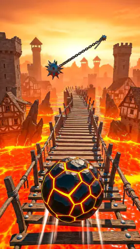 3D बॉल रन: एक रोमांचक खेल screenshot