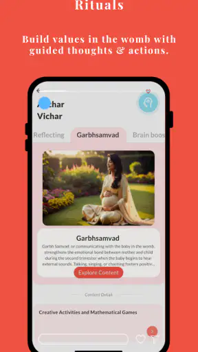 Aadee - Garbh Sanskar App screenshot