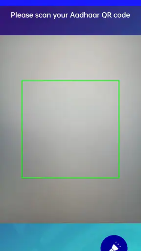Aadhaar QR Scanner screenshot