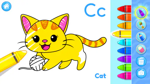 ABC Tracing alphabets for kids screenshot