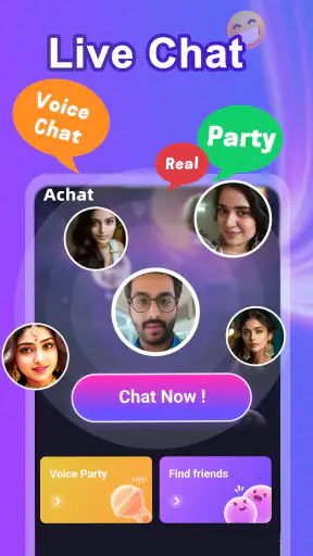 Achat- Live Chat& Friend screenshot