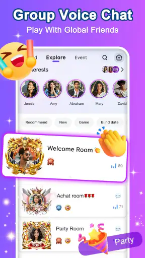 Achat- Live Chat& Friend screenshot