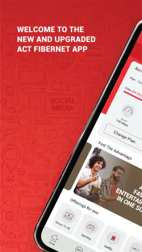 ACT Fibernet screenshot
