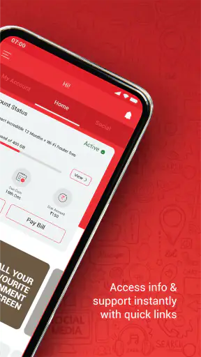 ACT Fibernet screenshot