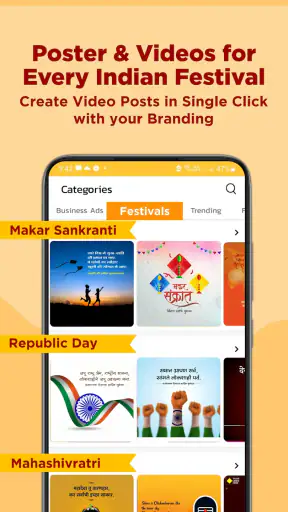 AdBanao Festival Poster Maker screenshot
