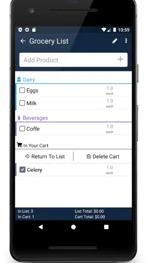 AddIt - Shared Shopping List screenshot
