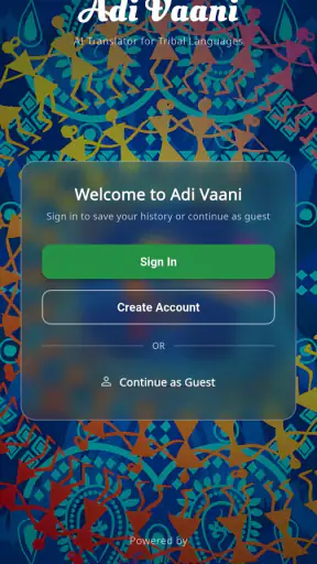 Adi Vaani screenshot
