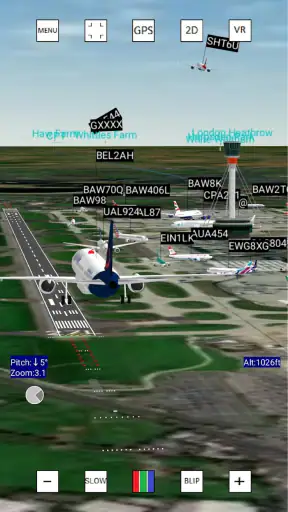ADSB Flight Tracker screenshot