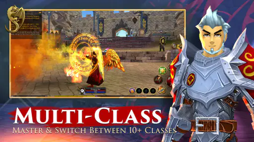 AdventureQuest 3D MMO RPG screenshot