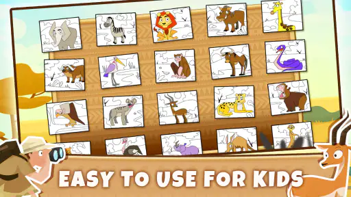 Africa Animals Games for Kids screenshot