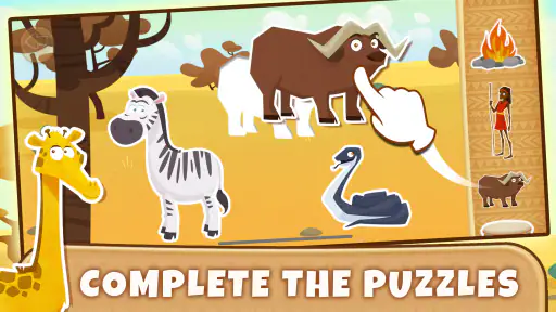 Africa Animals Games for Kids screenshot