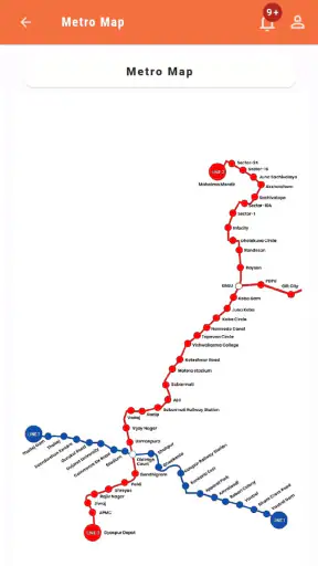 Ahmedabad Metro (Official) screenshot