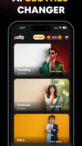 AI Clothes Changer - Adiz screenshot