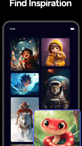 AI Image Generator - Monet screenshot