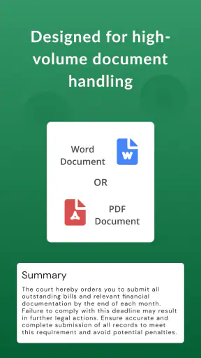 AI Legal Case Analyzer screenshot