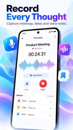 AI Note – Smart Notes Recorder screenshot