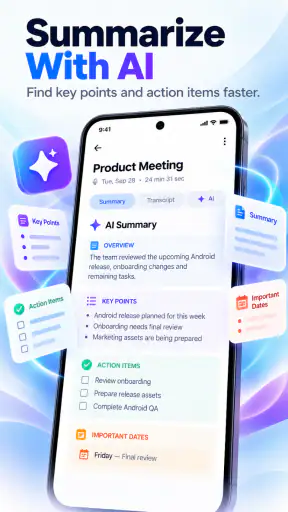 AI Note – Smart Notes Recorder screenshot