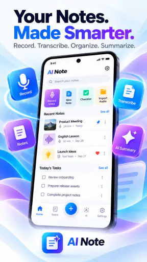 AI Note – Smart Notes Recorder screenshot