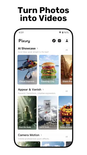 AI Product Video & Ad - Pixury screenshot