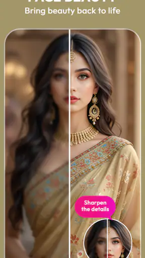 AI Saree & Dress Swap: MiSaree screenshot