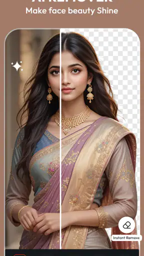 AI Saree & Dress Swap: MiSaree screenshot