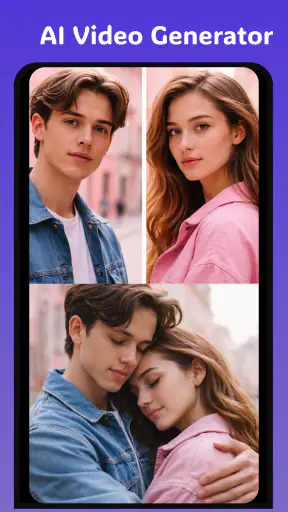 AI Video Maker&AI Kiss-Videme screenshot