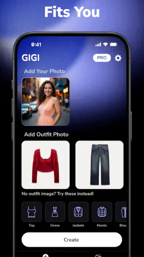 AI Virtual Try On - GIGI screenshot