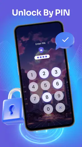 AI Voice Lock Screen: AI Note screenshot
