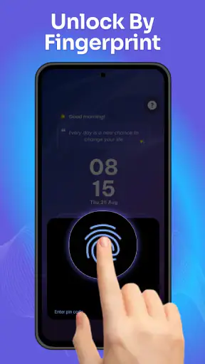 AI Voice Lock Screen: AI Note screenshot