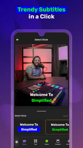 AI वीडियो कैप्शन screenshot