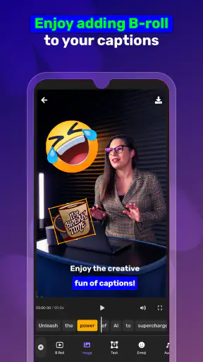 AI वीडियो कैप्शन screenshot