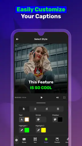 AI वीडियो कैप्शन screenshot