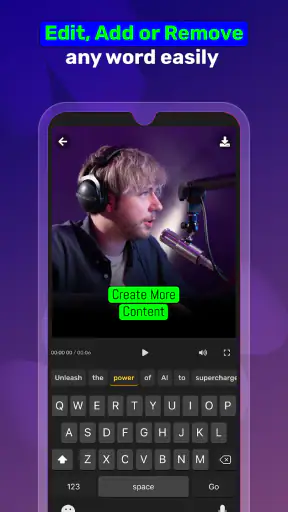 AI वीडियो कैप्शन screenshot