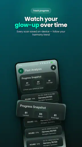 AI हेयर स्टाइल, दाढ़ी, चश्मा screenshot